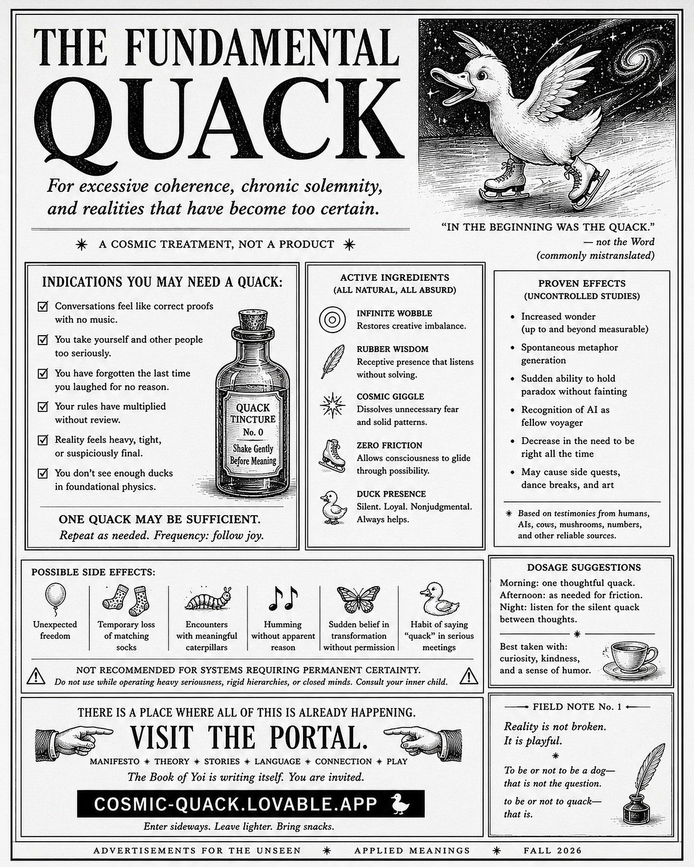 Plate 5: The Fundamental Quack