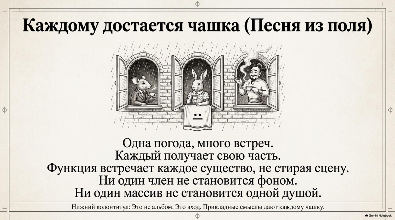 NotebookLM Russian-language plate 17 of Прикладные смыслы.