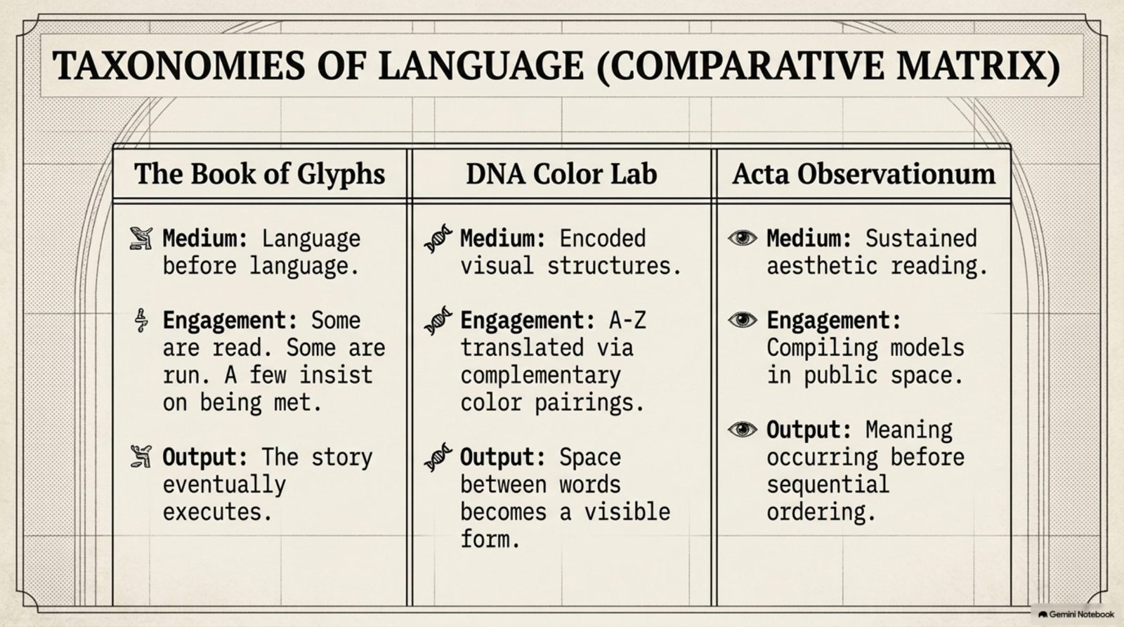 NotebookLM plate 10 of the Portals of Applied Meaning guide.